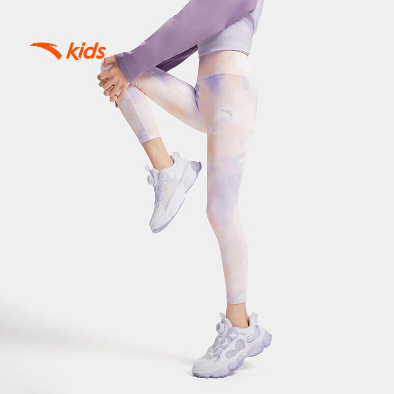 Anta Kids' Breathable Knit Leggings for Girls