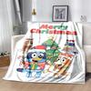 1Pc Christmas Celebration Friends Blanket Soft And Comfortable Casual Warm Camping Travel Christmas Halloween Gift M92135