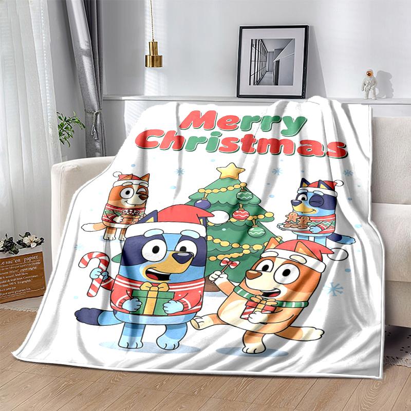 1Pc Christmas Celebration Friends Blanket Soft And Comfortable Casual Warm Camping Travel Christmas Halloween Gift M92135