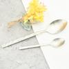 4 Pcs Vintage Knife Fork Coffee Spoon Cutlery Set 304 Stainless Steel Dinnerware Set Dinner Tableware Service For 1 Flatware Home Kitchen Silverware