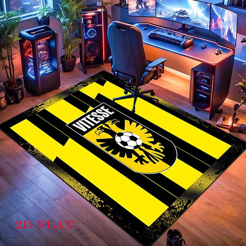 SBV Vitesse Dywanik do salonu, sypialni, domu, dekoracja sofy, antypoślizgowa mata podłogowa dla dzieci do zabawy