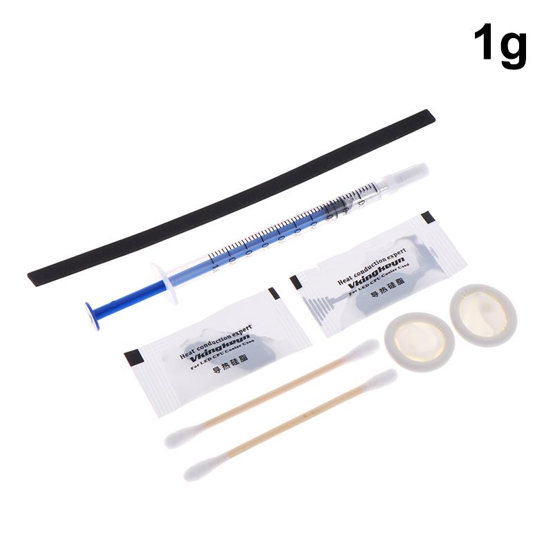 1Pc 1G 3G Liquid Metal Thermal Grease For Cpu Gpu Graphics Card Thermal Conductivity Thermal Paste Thermal Conductivity 128W 1g