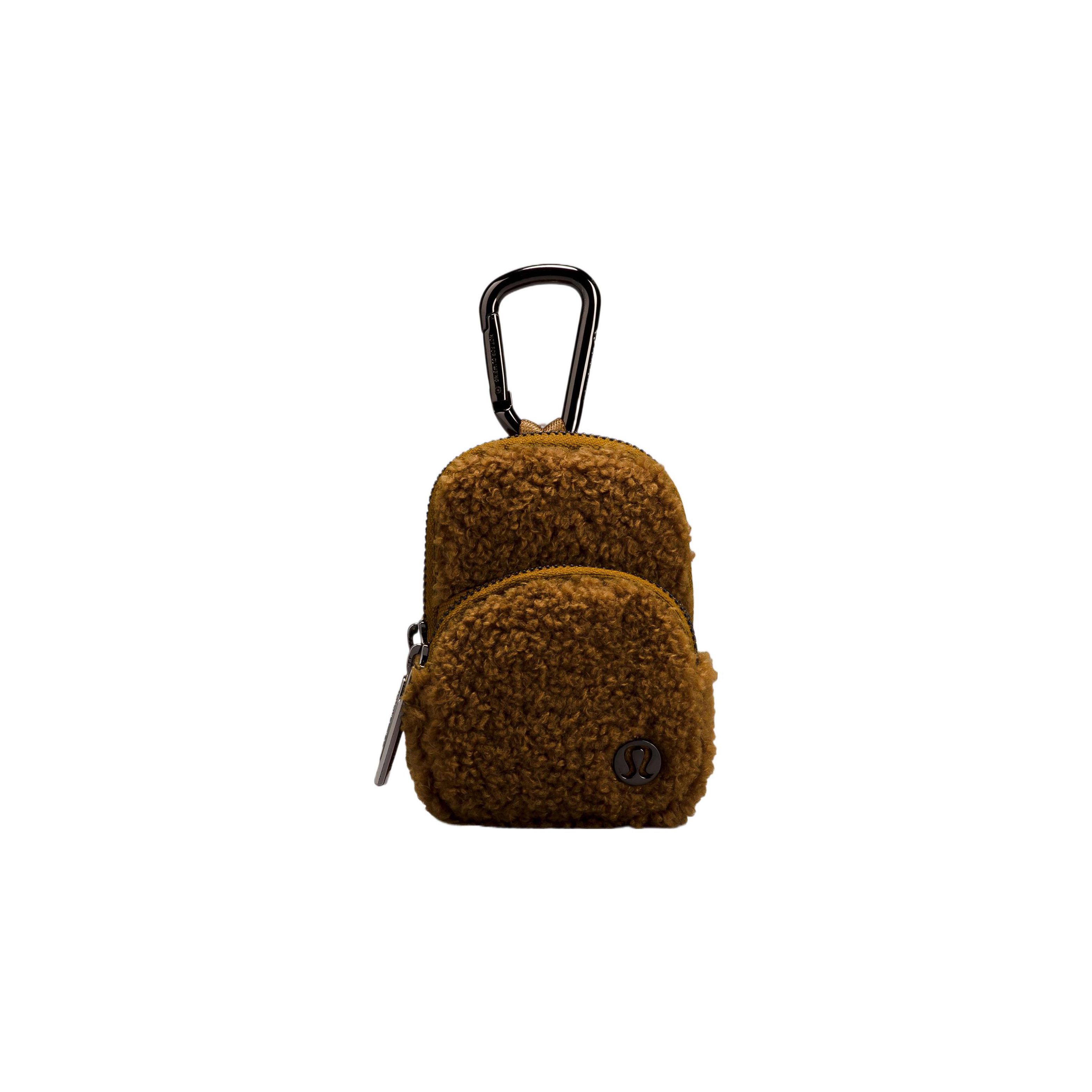 

Lululemon Nano Compact Clip Textured Fleece Wallet Unisex Wallet Light-Brown LU9AQGS-BTCA Light Brown