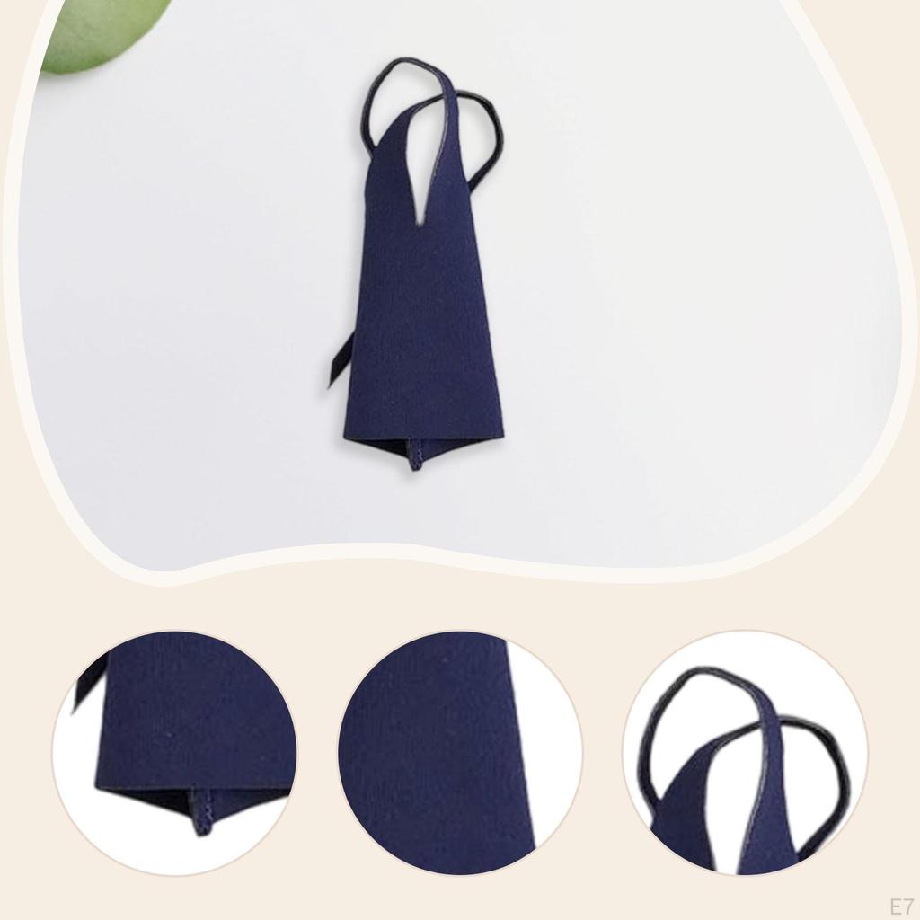 1/12 Dress Sleeveless Stylish Cosplay Retro Neck Tie Mini Short for 6'' Action Figures,