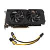 Graphics Card 8GB GDDR5 256 Bit 1244MHz 7000MHz PCI Express 3.0 16X Gaming Video Card GPU with 2 Cooling Fans for