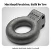 Tow Eye Heavy-Duty Towing Loop with Mounting Block Sturdy for Trailers, Hitches