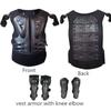 For Height 0.8-1.6M Child Youth Full Body Protect Armor Motocross Armour Vest Skating waistcoat Chest Spine Knee Elbow Guard