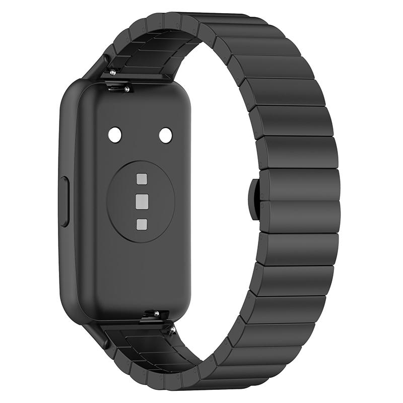 For Huawei Band 7 Solid Core Stainless Steel Watch Band Bracelet Wristband Strap Replacement