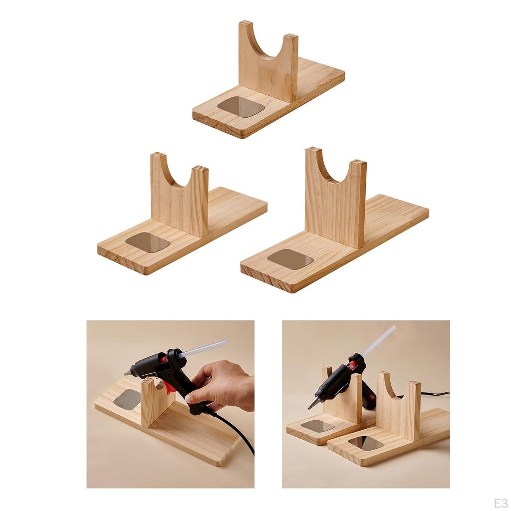 Glue Tool Holder Stand Melt Sticky Supporting Accessory Applying Storage