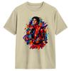MMichael JJackson Thriller Vintage MJ Cotton T Shirt For Unisex Summer Vintage TShirts Harajuku Tee Shirt Big Size Pattern Tops