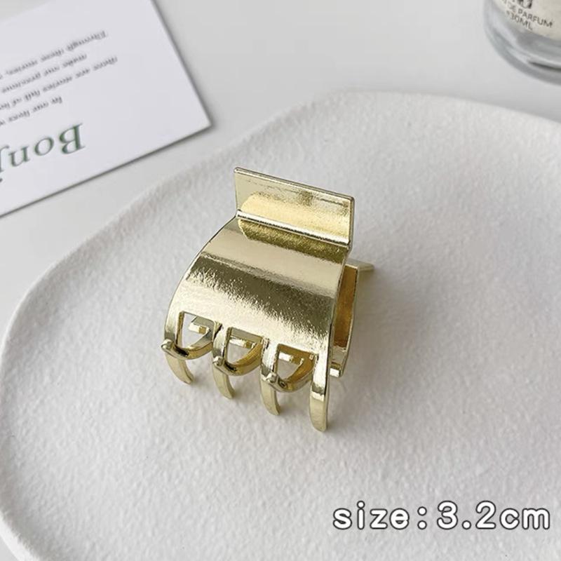 Vintage Pearl High Ponytail Clip - Anti-Sag Geometric Hairpin Holder
