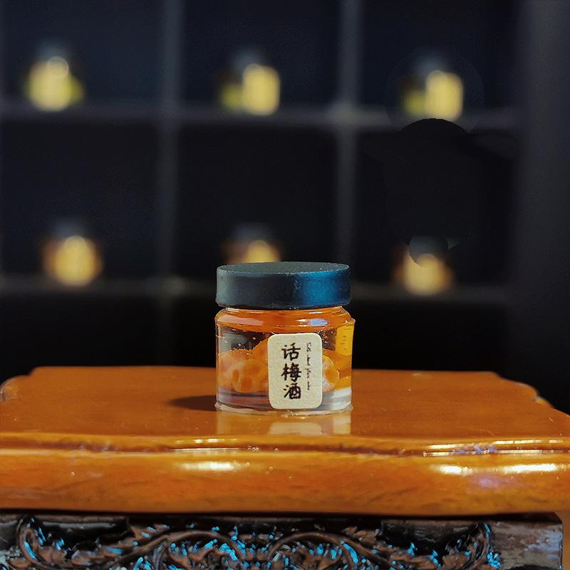 1 Piece Doll Kitchen Diy Accessories 1/12 Scale Miniature Dollhouse Fruit Wine Bottle Pretend Play Food Toy