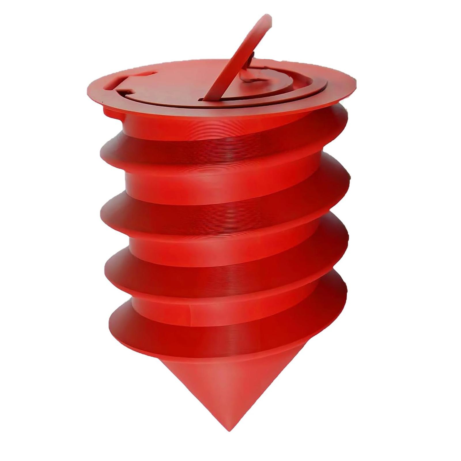 

Heavy Duty Plastic Spiral Ground Anchor Stake for Secure Outdoor Tent Canopy and Pet Tie-Out Applications Easy Installation and Removal