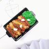 Simulated Food Fridge Magnets Resin Painted Magnet Noodles Ribs  Pot Cute Magnets for Refrigerator Retro Magnetic Handicrafts