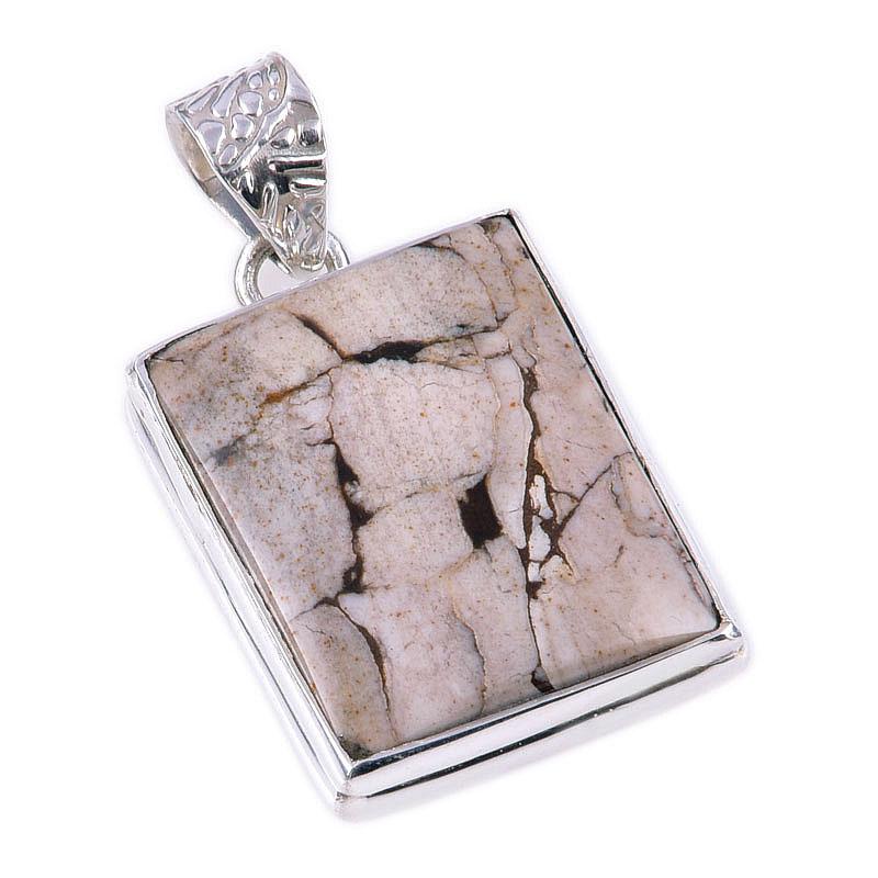 Natural Wild Horse Turquoise 925 Solid Sterling Silver Gift Pendant 1.50" I9s23