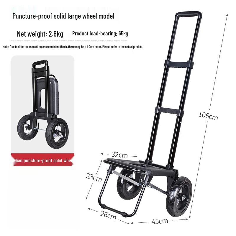 Tongjing Heavy-Duty Folding Stair-Climbing Hand Cart