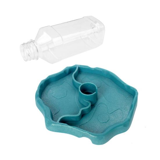 Reptilien-Wasserspender, abnehmbare Struktur, Mehrzweck-Futterspender aus Kunststoff, automatischer Wasserbrunnen für Schildkröten, Bartagamen