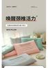 Yongyouwan Summer Cool and Refreshing Silk Embroidery Sandwich Negative Ion Pillow, Comfortable and Breathable, Not Easy To Collapse Pillow Core
