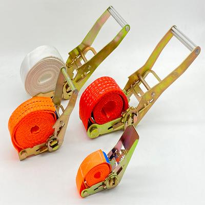2/3/4/5/6M Truck Straps Cargo Strap High Strength Ratchet Tie Down Hold Cargo Strap