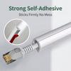 1pc 1m/39.37in Wire Slot Wire Organizer Cable Cover Extension Wiring Duct Protector Cord Protector Floor Cord Cover Power Cable