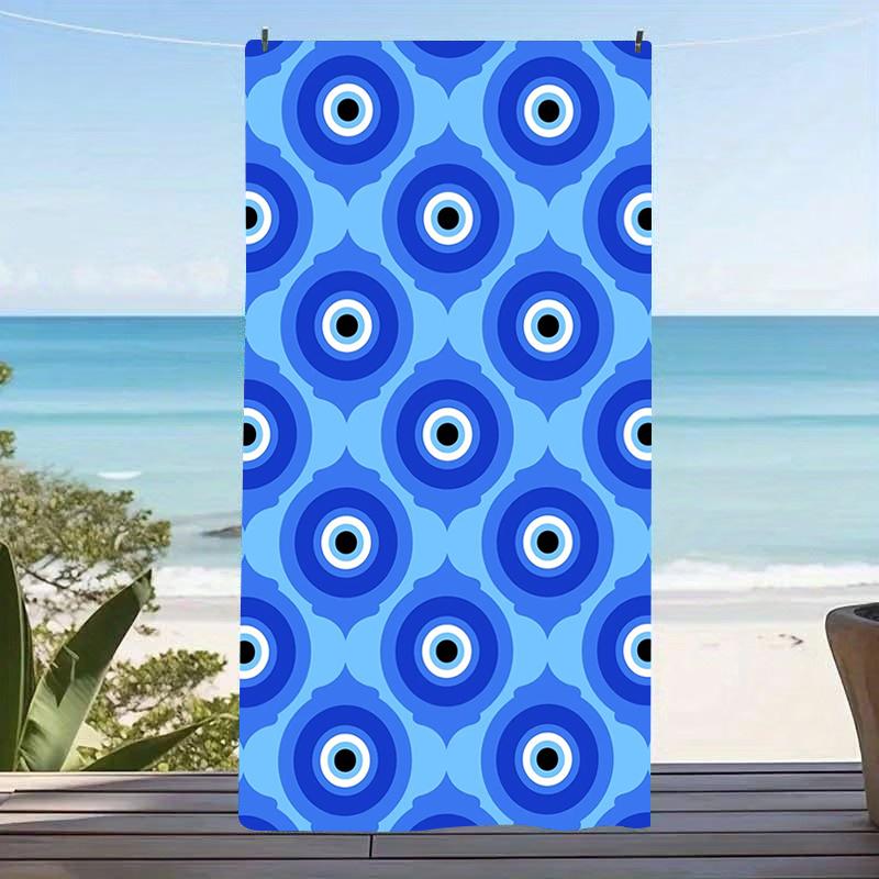 Pink Cocktail Beach Towel Tropical Drink With Flower Garnish Design Summer Vibes Microfiber Towel