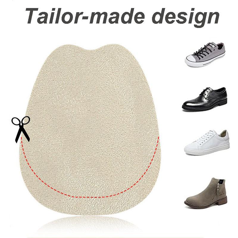 Self-Adhesive Sticker Forefoot Cushioning Insoles Shoe Size Reducer Patches Tongue Pads for Shoes Foot Pain Protector Anti-wear