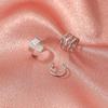 Three Styles Minimalist Plain Cuff Ear Cuff Set No Piercing Clip on Ear Wrap Ornaments for Women Punk Stackable Fashion Ear Accessories