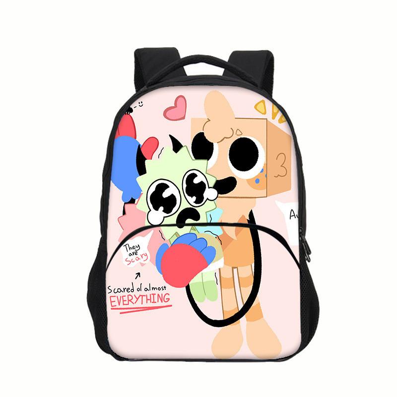 Dandys World Roblox Kids School Backpack With Printed Nylon For Elementary Students
