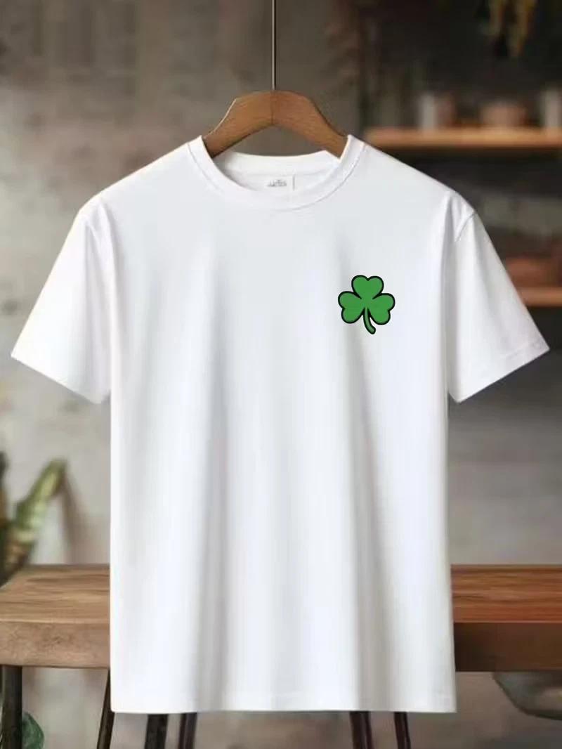 

ST PATRICKS DAY T-SHIRT Mens Paddy s Irish Ireland Clover Tee Top Fancy Dress Te S