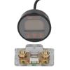 Battery Meter Waterproof Round Accurate Measurement 8‑120V Range Battery Capacity Tester for Electric Car 100A