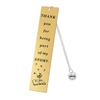 2024 Teacher's Day Engraved Round Pendant Bookmark - Student & Teacher Souvenir Gift
