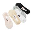 Women's Cotton Lace Invisible Boat Socks - Breathable, Sweat-Absorbent, Non-Slip, Low-Cut for Summer