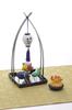 Seto Pottery Obon Decorations, Seto Ware, Welcome Fire and Send-off Fire Set, Welcome Fire (approx. 6.0cm diameter x 6.3cm height), Send-off Fire