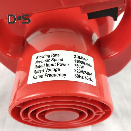 Handheld Leaf Blower Powerful Motor High Speed Lawn Care 700W Wired Electric Leaf Debris Blower Garden Cleaning Device