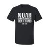 Noah War Ein Verschwörungstheoretiker Inspirierendes Christliches Unisex Grafik T-Shirt