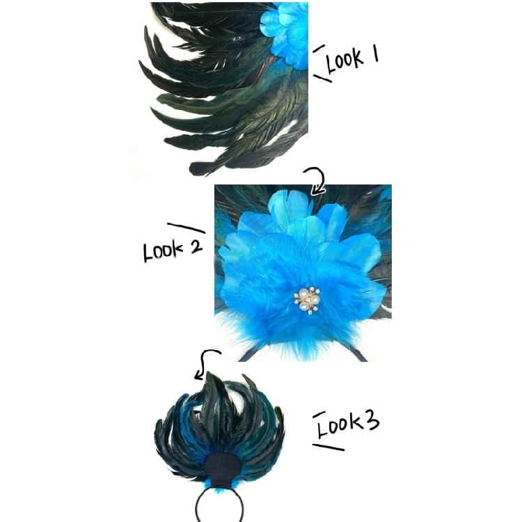 Modern Feather Hairband Fashionable Headband Festival Hair Decoration for Women Adds Elegance To Any Outfit or Event