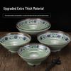Jingyu Melamine Blue & White Chinese Noodle Bowl