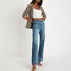 Women's High-Rise Cargo Jeans With 6 Pockets Straight-Leg Wide-Leg Casual Loose Fit Jeans