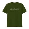 T-SHIRT VILDHJARTA Disponibile in Tutte le Taglie S M L XL XXL Colori Classici Bianco e Nero vintage Lavato Alla Moda homme