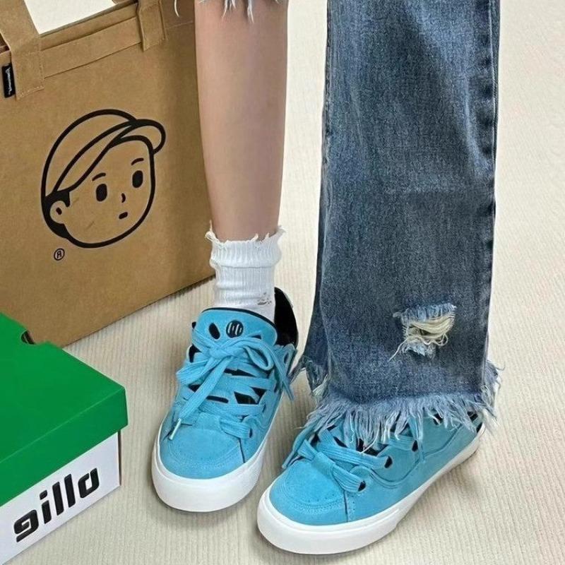 Student platform niche retro board shoes women's tide summer new leisure sports versatile white shoes