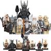 Ring Baustein Mini Figur Montage Spielzeug König 8er-Set (TV5067-5074) Bildungsmodell für Kinder