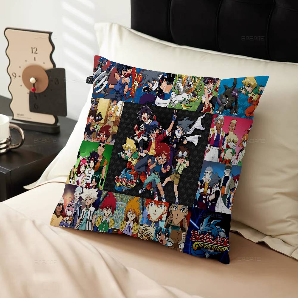 Horký Anime B-Beyblade Polštář Dárky Domácí Kancelářské Vybavení Ložnice Pohovka Auto Potah Polštáře Pouzdro 45x45cm