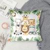 Federa per Cuscino da Lancio Gatto, Cuscino da Lancio Animale Carino, Federa per Cuscino Decorativa per Camera da Letto Casa Divano
