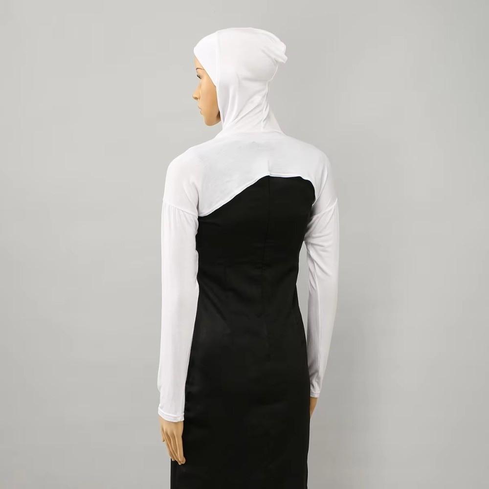 Long Arm Multi-Functional Cape Full Neck Cover Sun Protection Sleeve Cover New Hijab Women