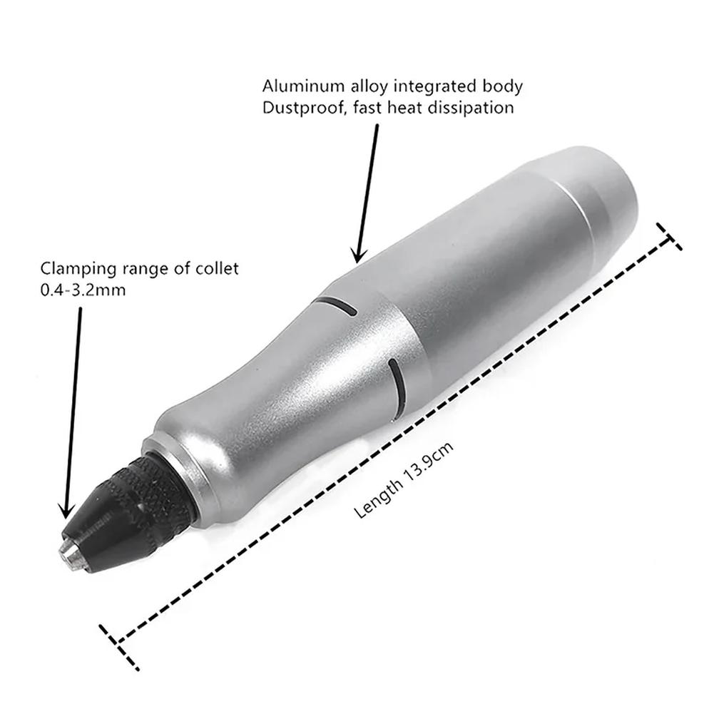 40W Cordless Electric Grinder Rotary Tool Pen Drill ForMakita BL1830 BL1840 Battery Aluminum Alloy Body 18000RPM DIY Grinding
