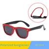Children's Soft Silicone Sun Glasses UV400 Protection Eye Wear for Girls Boys Eye Wear Sun Glasses AC Lens Safe Eye Wear Gift for Kids