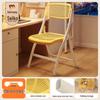 Folding Dormitory Study Chair - Comfortable, Portable, and Simple for Home and Office