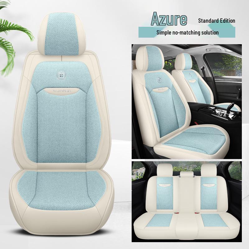 Universal Full Coverage Car Seat Cover for Civic Bora Lavida Sagitar - Four Seasons Ice Rattan Cushion