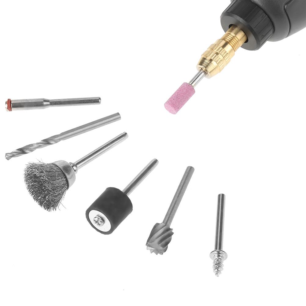 141pcs Mini Rotary Electric Grinder Tool Accessories Kit Grinding Polishing Drill Cutting Set