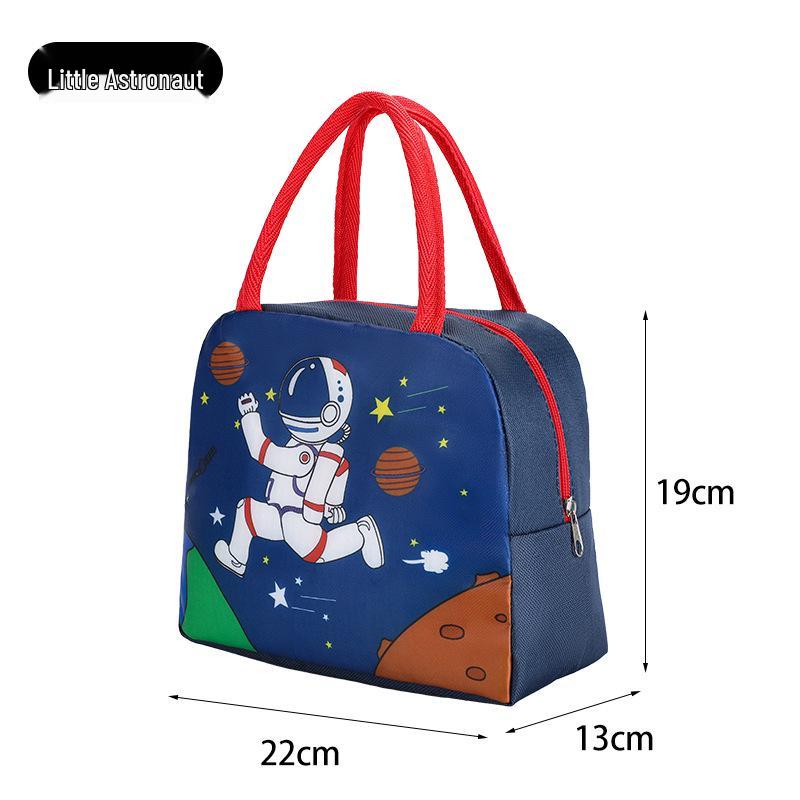 Cute Insulated Bento Bag: Cartoon Lunch Box for Kids and Office